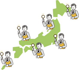 全国に112人のスタッフ